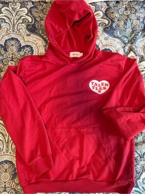 Red TALENTLESS Hoodie Sweatshirt